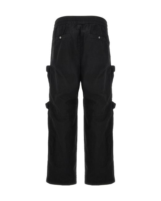 DIESEL Black P-Danzel Twill Cargo Pants for men