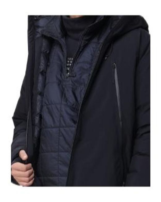 MM6 by Maison Margiela Blue X Salomon Insulated Half Zip Pullover for men