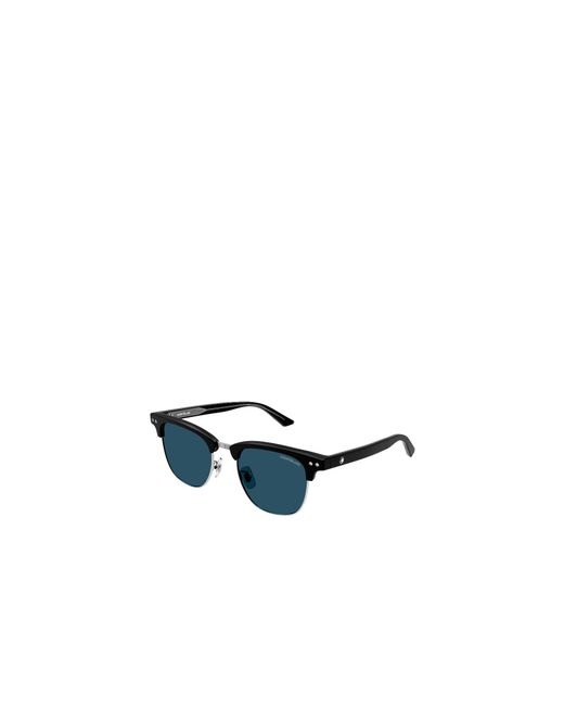Montblanc White Eyewear Square Frame Sunglasses for men