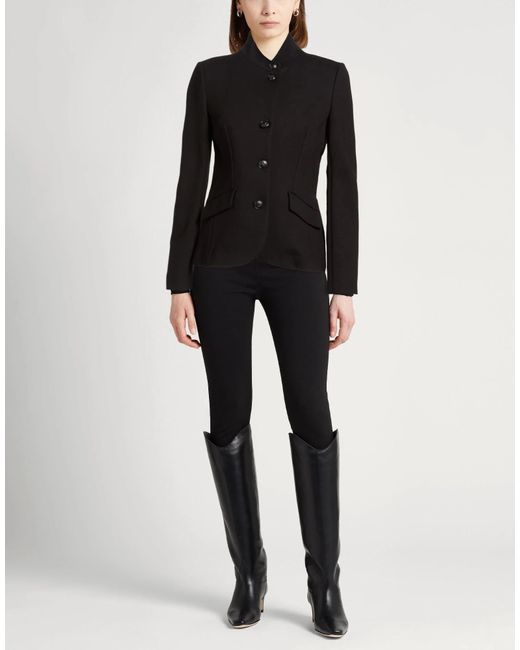 Rag & Bone Black Simple Long Sleeve Blazer