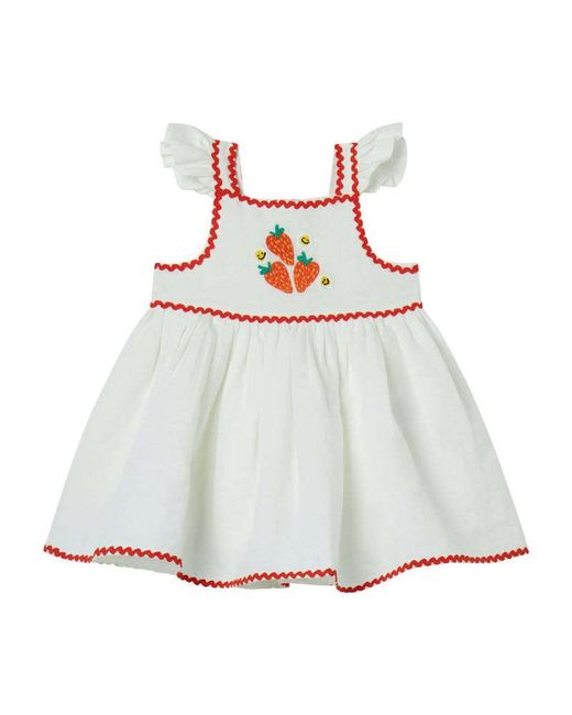 Stella McCartney White Patterned Dress