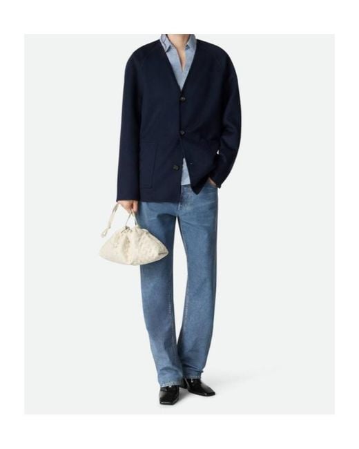Bottega Veneta Natural Intrecciato Drawstring Shoulder Bag