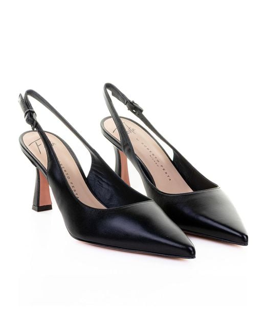 Roberto Festa Multicolor Slingback Pointed Toe Pumps