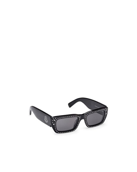 Moncler White X Palm Angels Square-Frame Sunglasses