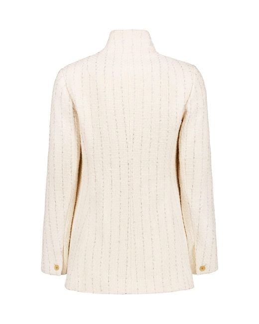 Rag & Bone Natural Long-Sleeved Suit Jacket