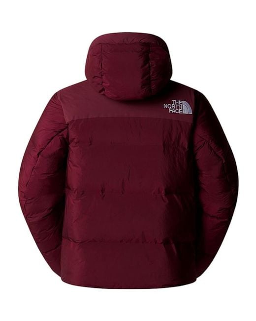 The North Face Red Rmst Himalayan Baltoro Hodoed Down Jacket for men