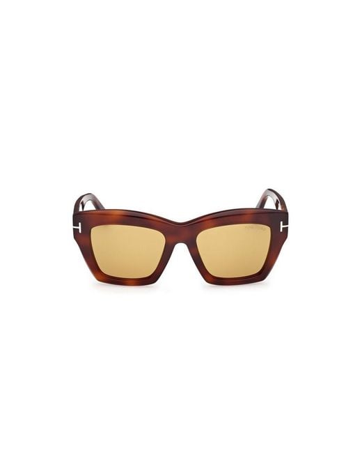 Tom Ford Natural Full Frame Sunglasses for men