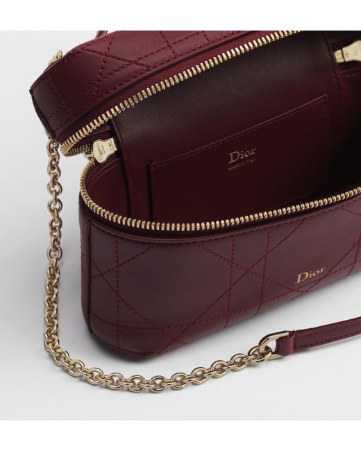 Dior Purple Minibolso Trianon Soft Vanity