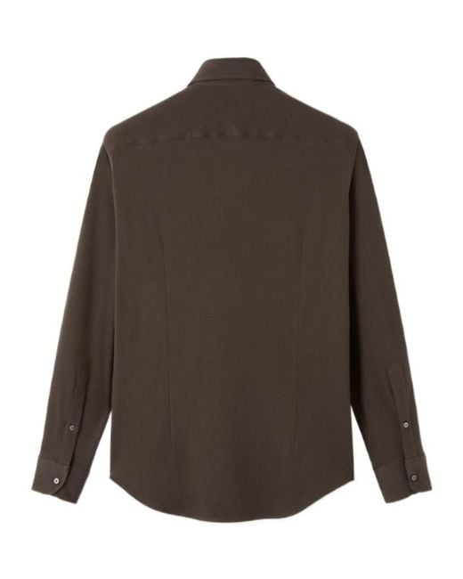 Loro Piana Brown Andrew Shirt for men