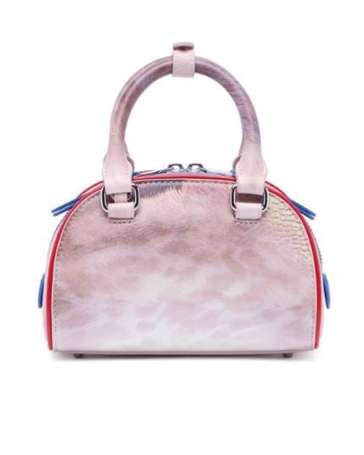 DIESEL Pink 1Dr Dome Mini Crossbody Bag