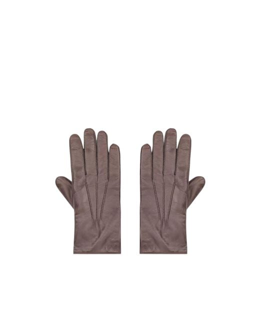 Loro Piana Multicolor Harris Lambskin Gloves for men