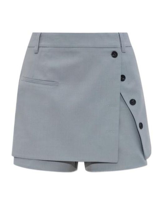 IRO Gray Belt Loop Shorts