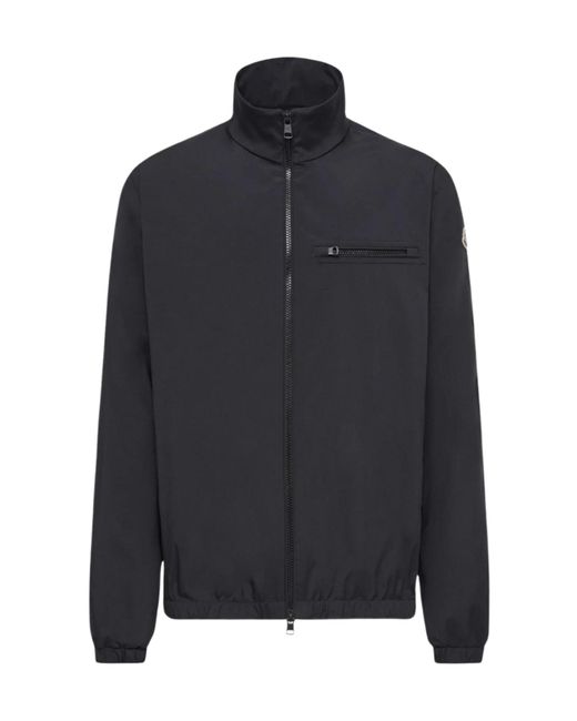 Moncler Blue Danby Zip-Up Jacket for men