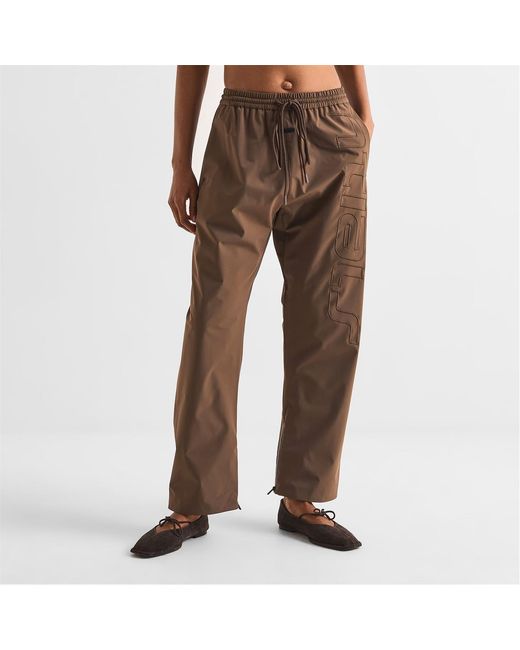 Fear Of God Brown Drawstring Logo Sweatpants