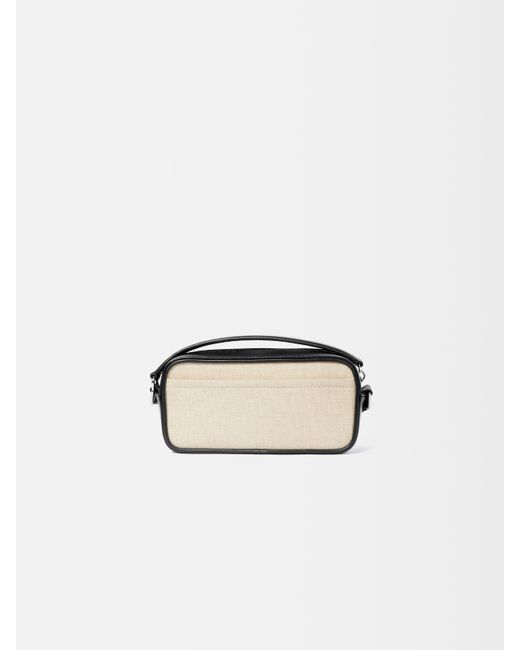 Jacquemus Black Zipper Shoulder Bag for men