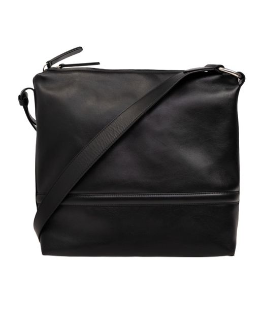 Dries Van Noten Men's Suede Duffle Bag Brown