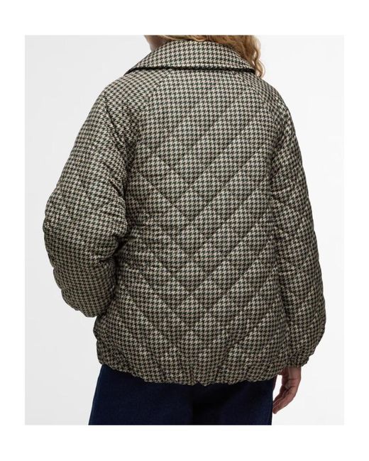 Barbour Gray Quilted Jacket