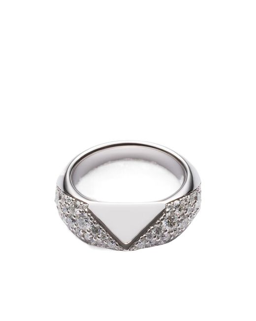 Prada White Eternal Ring