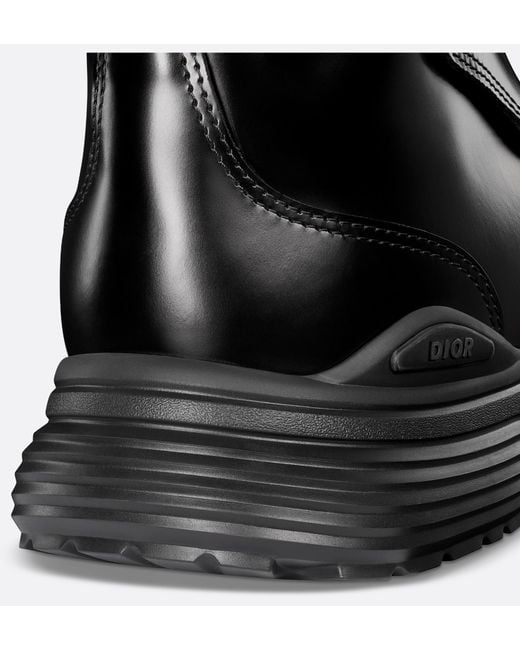 Dior Black Dior Combat Jodhpur Ankle Boot for men