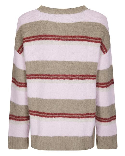 Samsøe & Samsøe Pink Striped Sweater