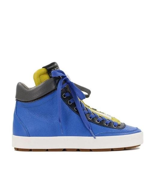 Dolce & Gabbana Blue Strap-Up Casual Sneakers for men