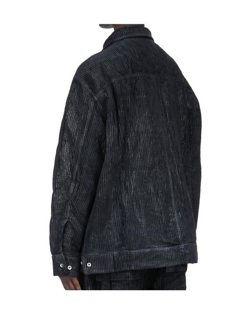 Rick Owens Black Jumbo Jacket for men