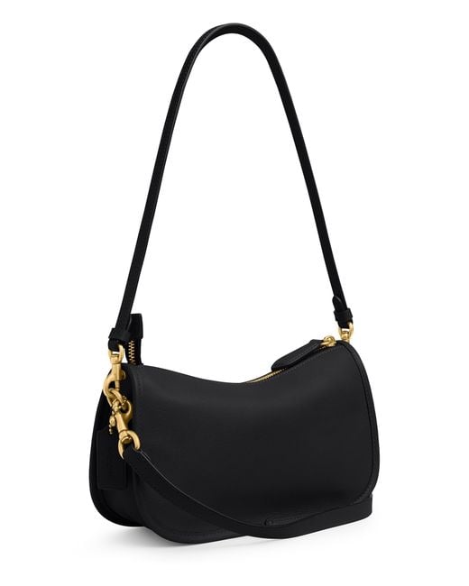 COACH Black Waverly Shoulder Bag