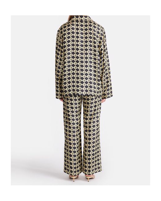 Nanushka Green Geometric Shirt