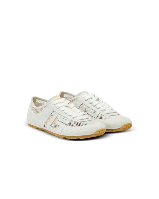 Balmain White Racer 45 Trainers