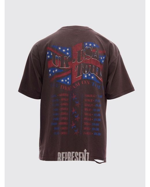 Represent Red Dream On Tour Graphic T-Shirt for men