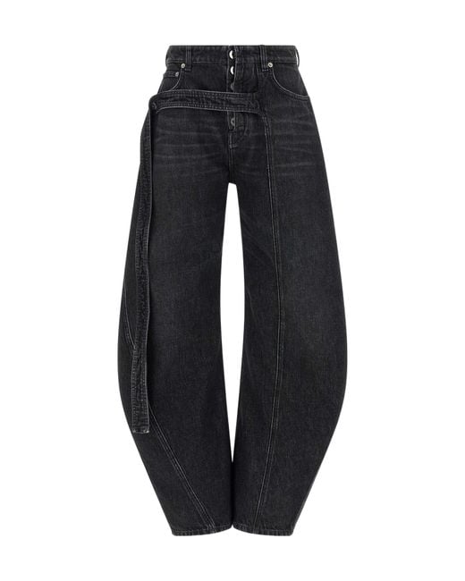 Jean Paul Gaultier Blue Low-Rise Jeans