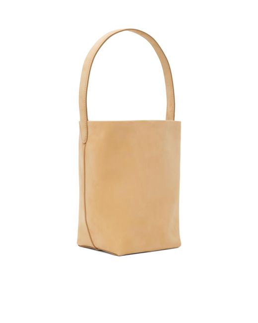The Row White Small N/S Park Handbag
