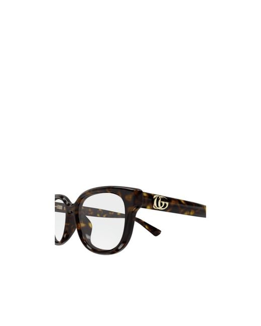 Gucci White Eyewear Square Frame Glasses