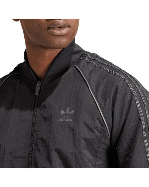 Adidas Originals Gray Simple Sports Jacket for men