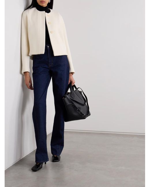 Proenza Schouler White Mona Wool-Blend Jacket