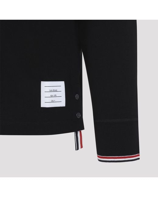 Thom Browne Blue Rwb Striped Knitted Top for men