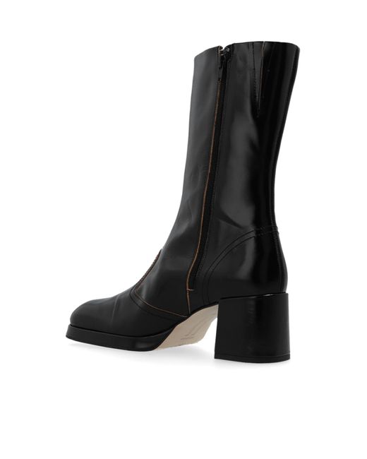 Miista Black 60Mm Cass Boots
