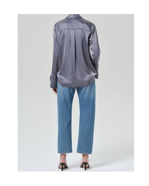 Citizens of Humanity Blue Winslow Boyfriend-Fit Jeans