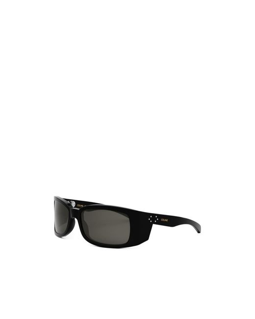 Céline Black Logo Sunglasses for men