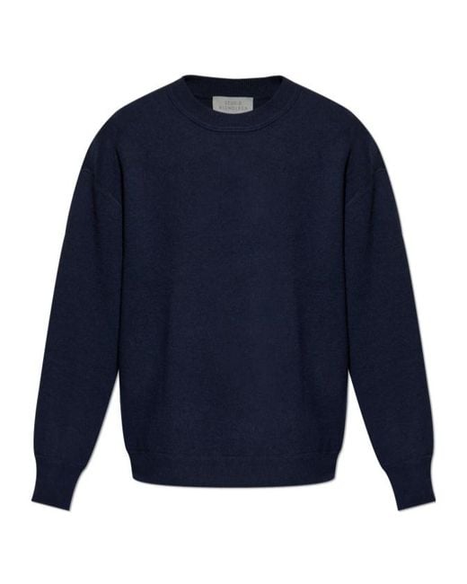 Studio Nicholson Blue Moray Wool-Blend Sweater for men