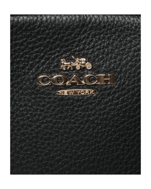 COACH Black Zippered Backpack