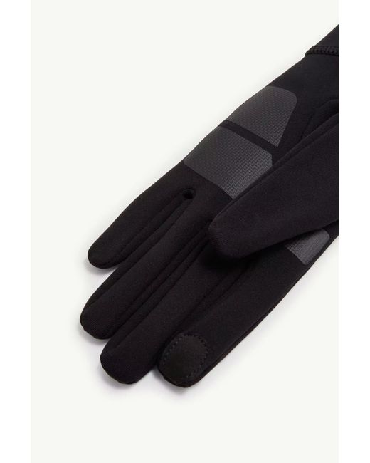 Moncler Black Technical Gloves