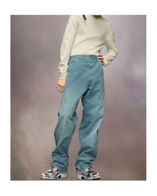 Maison Margiela Blue Denim Wide-Leg Jeans for men
