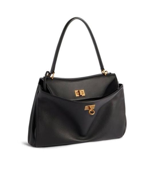 Balenciaga Black Rodeo Small Top Handle Bag