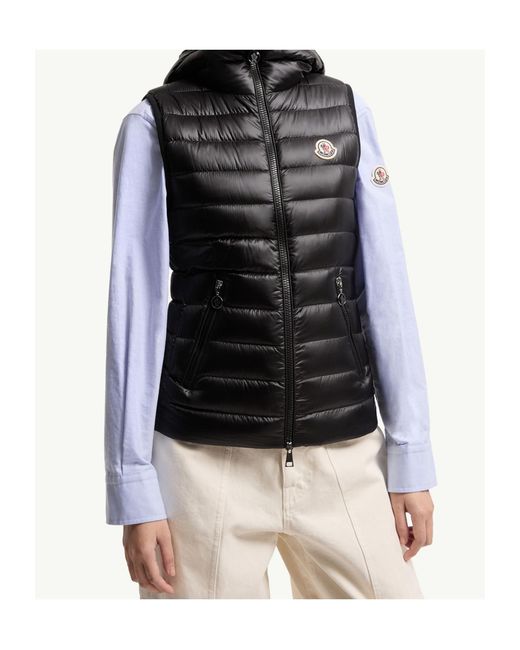 Moncler Black Vests