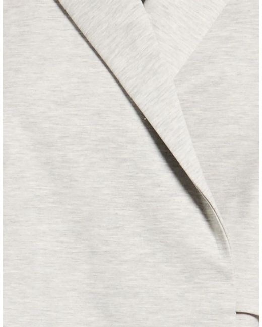 Brunello Cucinelli White Solid Color Stretch Fabric Top