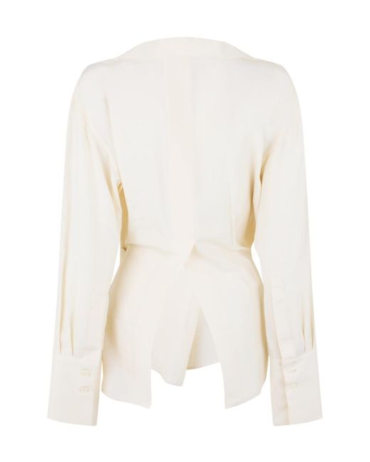 Givenchy White Long Sleeve Shirt