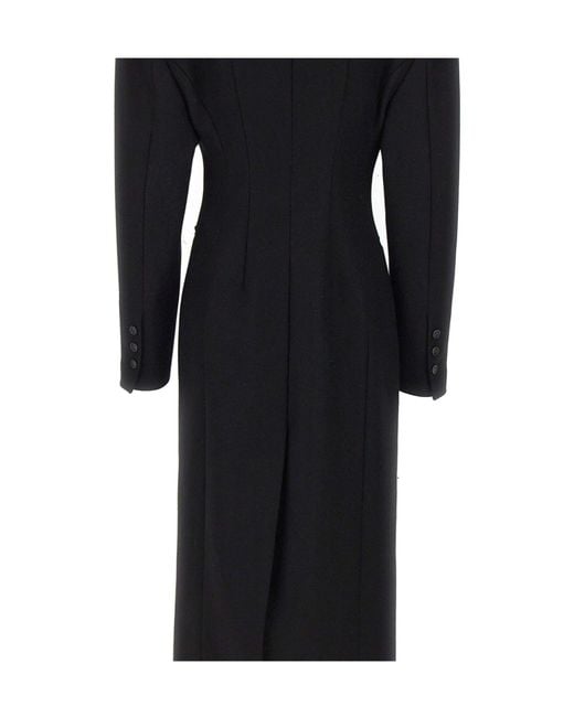 ANDAMANE Black Long-Sleeved Coat