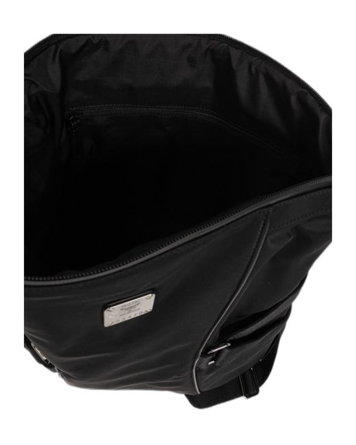 MCM Black Aren Nova Backpack for men