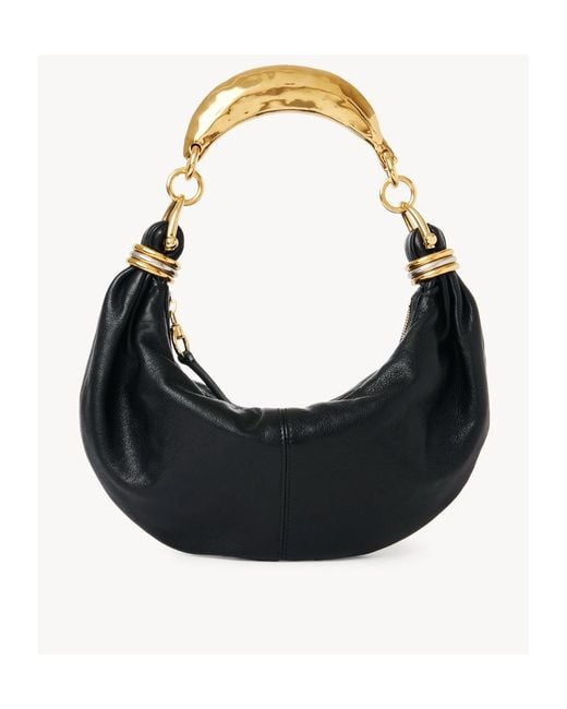 Chloé Black Chloé Small Bracelet Hobo Bag